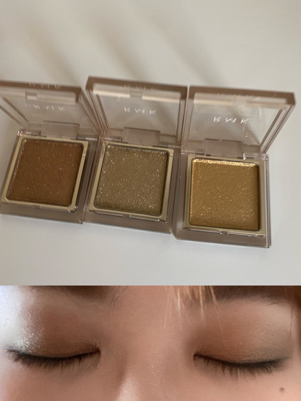 インフィニット シングル アイズ/RMK/単色アイシャドウを使ったクチコミ(2枚目)