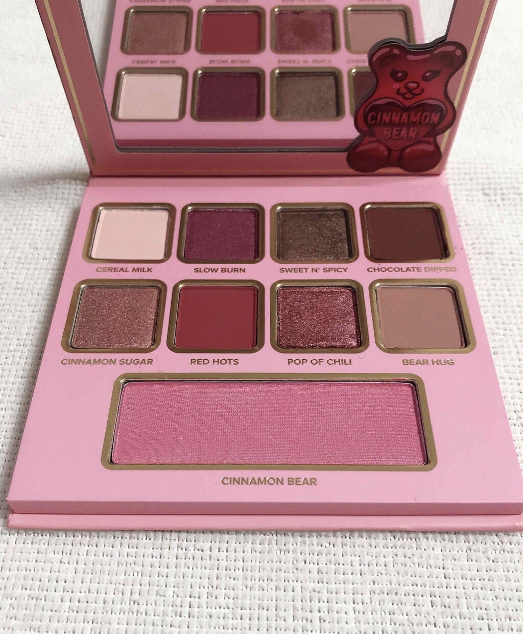 シナモン ベア メイクアップ コレクション/Too Faced/アイシャドウパレットを使ったクチコミ(3枚目)
