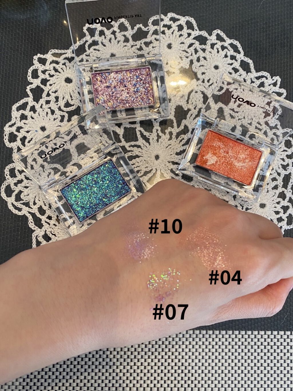 Create a diamond shine/NOVO/単色アイシャドウを使ったクチコミ（3枚目）