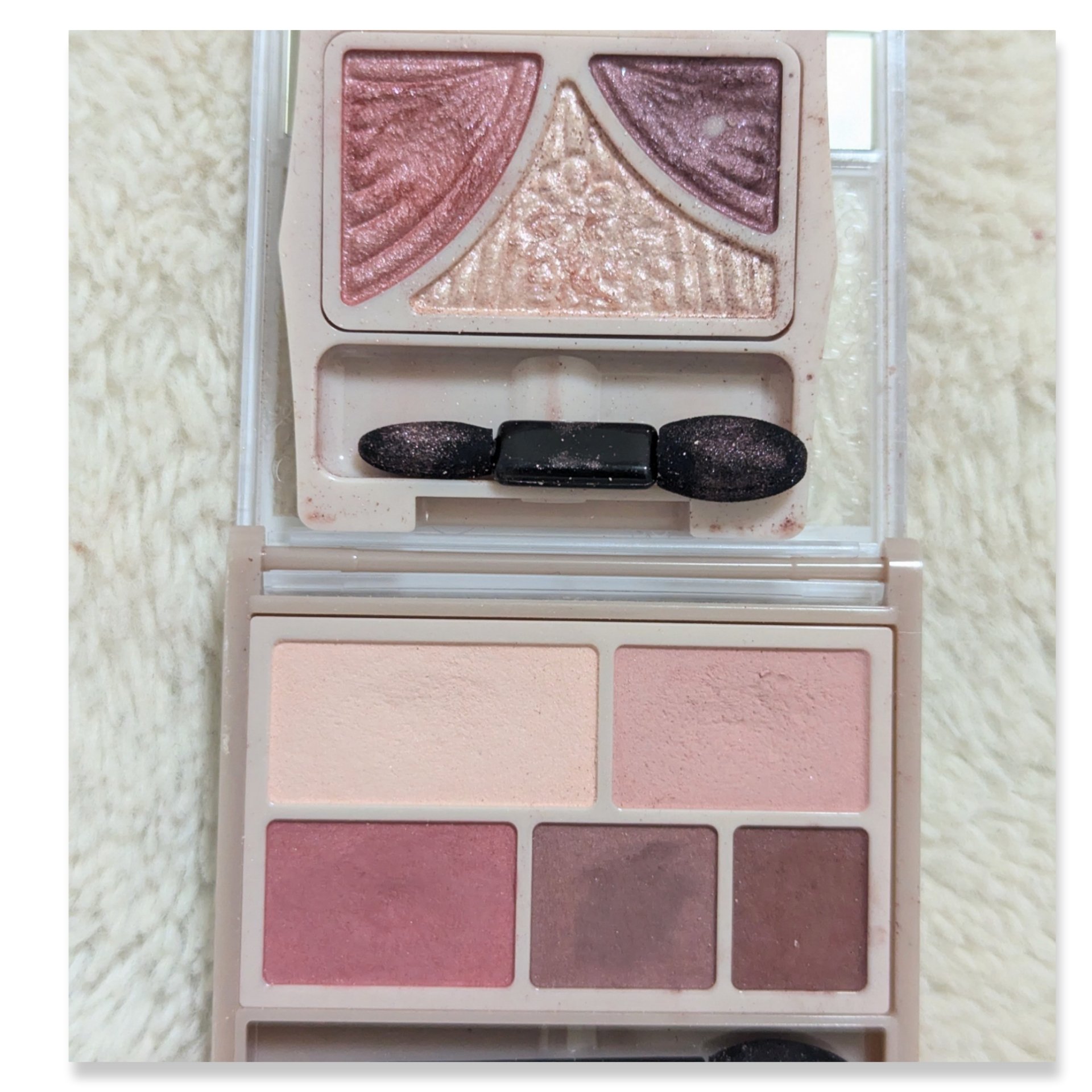 ジューシーピュアアイズ/キャンメイク/アイシャドウパレットを使ったクチコミ（3枚目）