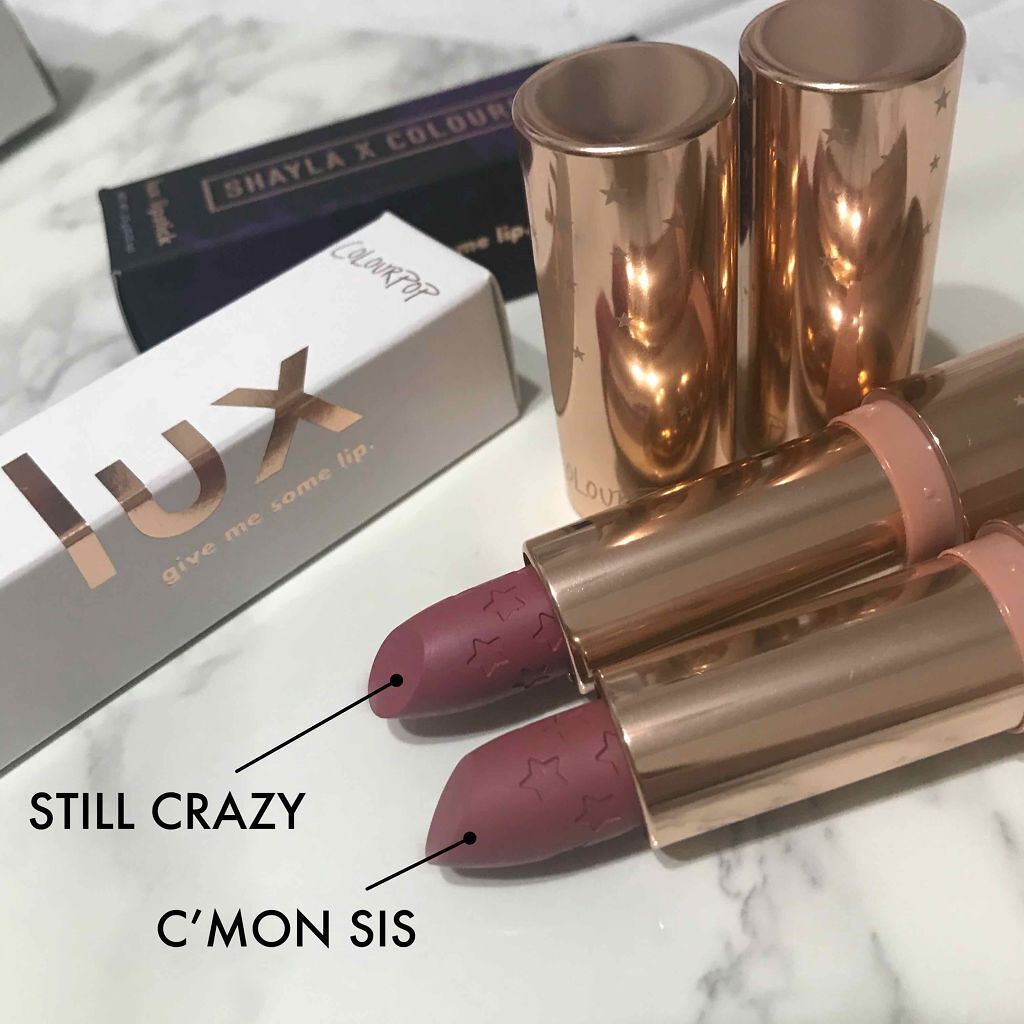 LUX LIPSTICK/ColourPop/口紅を使ったクチコミ(1枚目)