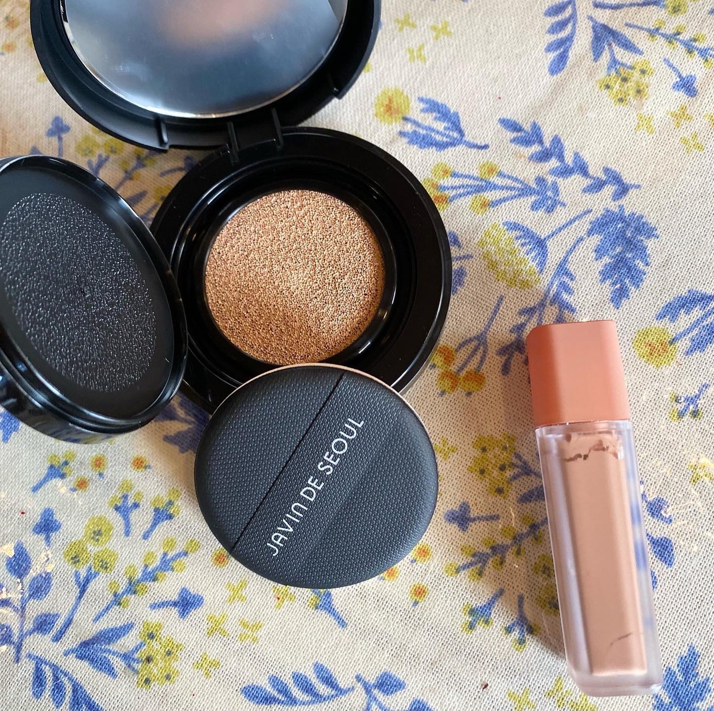 ジャビンドゥソウル ウインクファンデーションパクト/Javin De Seoul/クッションファンデーションを使ったクチコミ(1枚目)