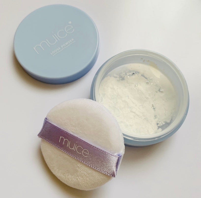 ヨレンパウダー さらポアカバー/muice/ルースパウダーを使ったクチコミ(1枚目)