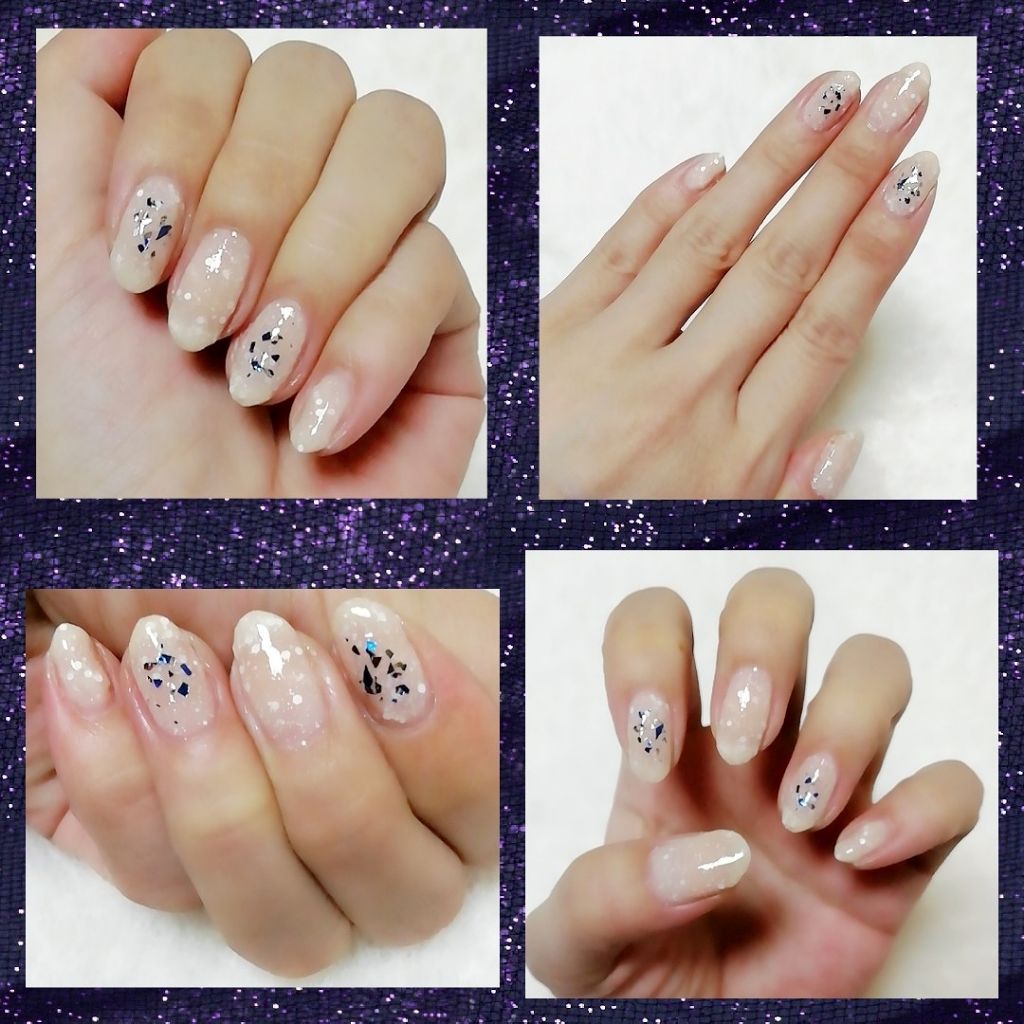 ネイルホリック パーティーフレーク/ネイルホリック/マニキュアを使ったクチコミ(2枚目)