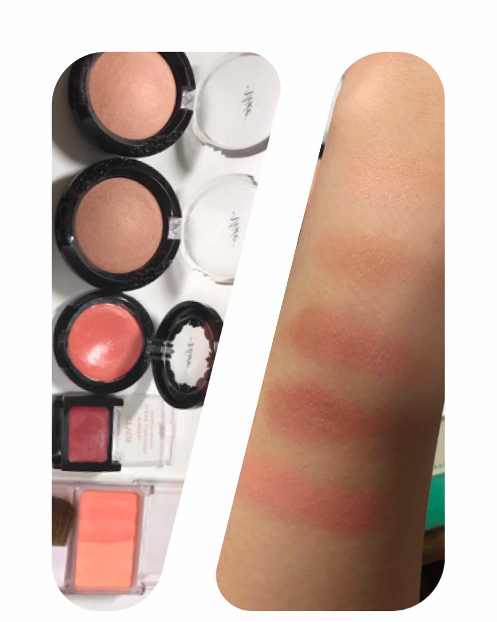 リシェ フォギーオン チークス/Visée/パウダーチークを使ったクチコミ（3枚目）