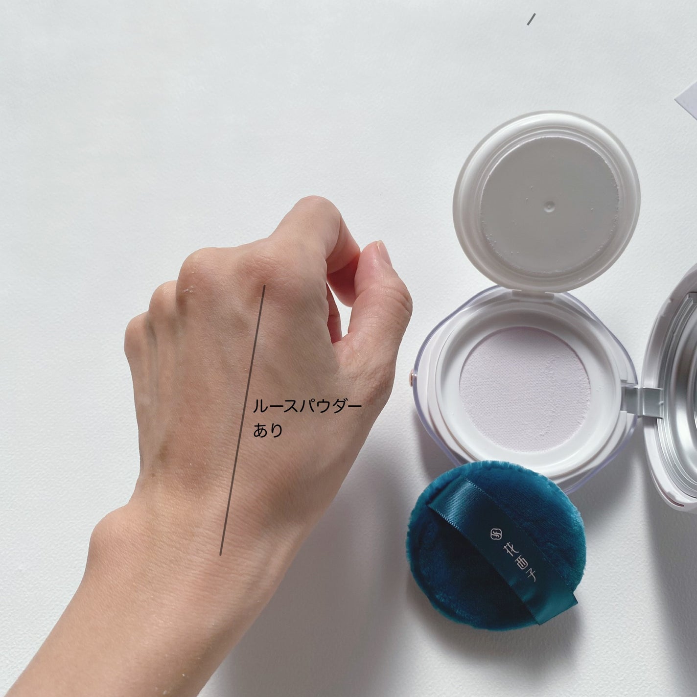 玉養桃花 ルースパウダー/花西子/ルースパウダーを使ったクチコミ(5枚目)