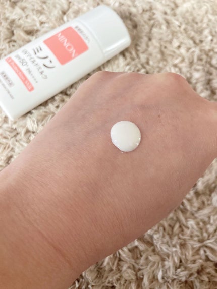 ミノンUVマイルドミルク/ミノン/日焼け止めミルクを使ったクチコミ(2枚目)