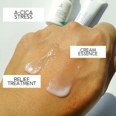 A-CICA STRESS RELIEF TREATMENT/AESTURA/フェイスクリームを使ったクチコミ（2枚目）