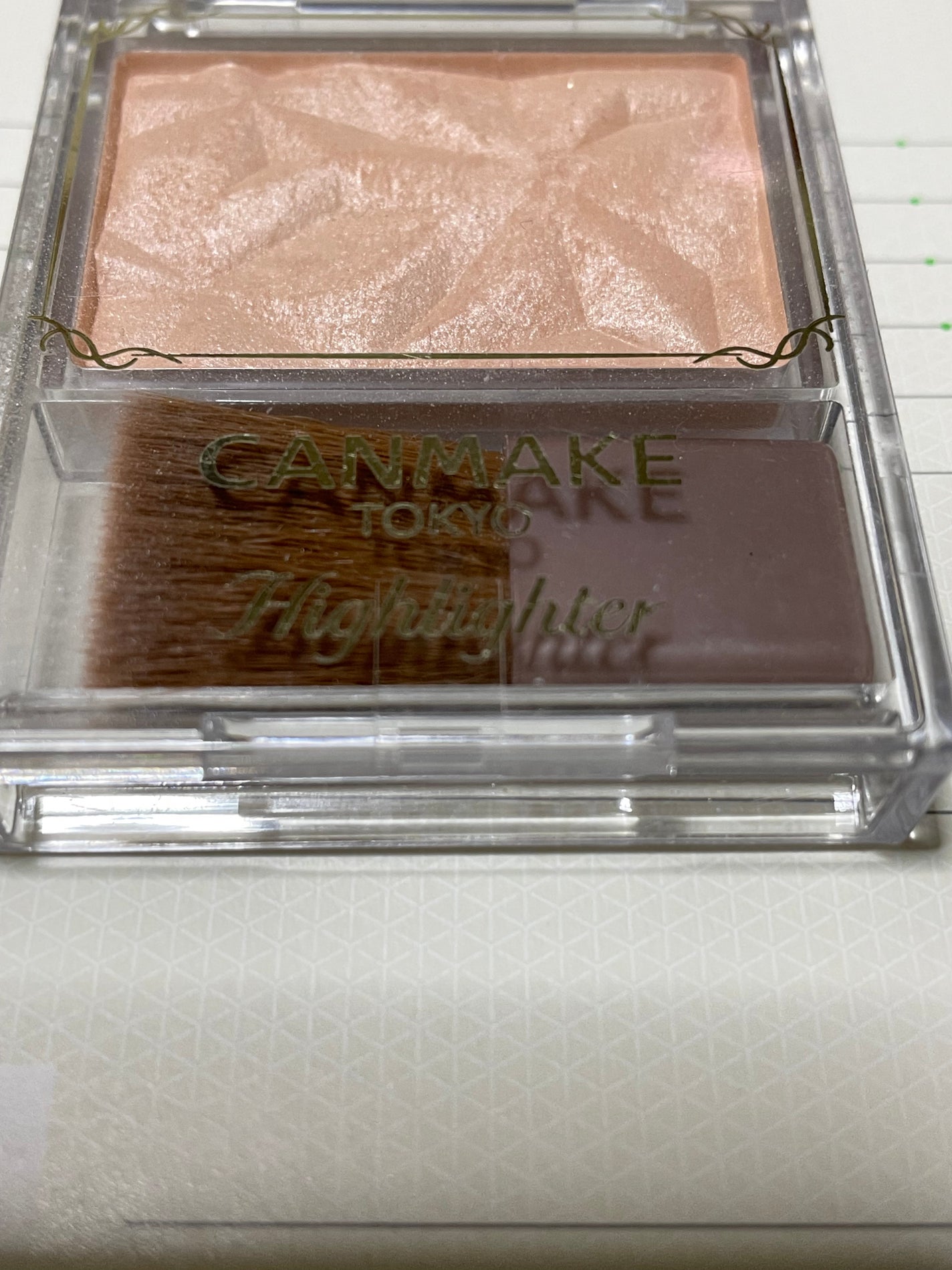 ハイライター/キャンメイク/パウダーハイライトを使ったクチコミ(1枚目)