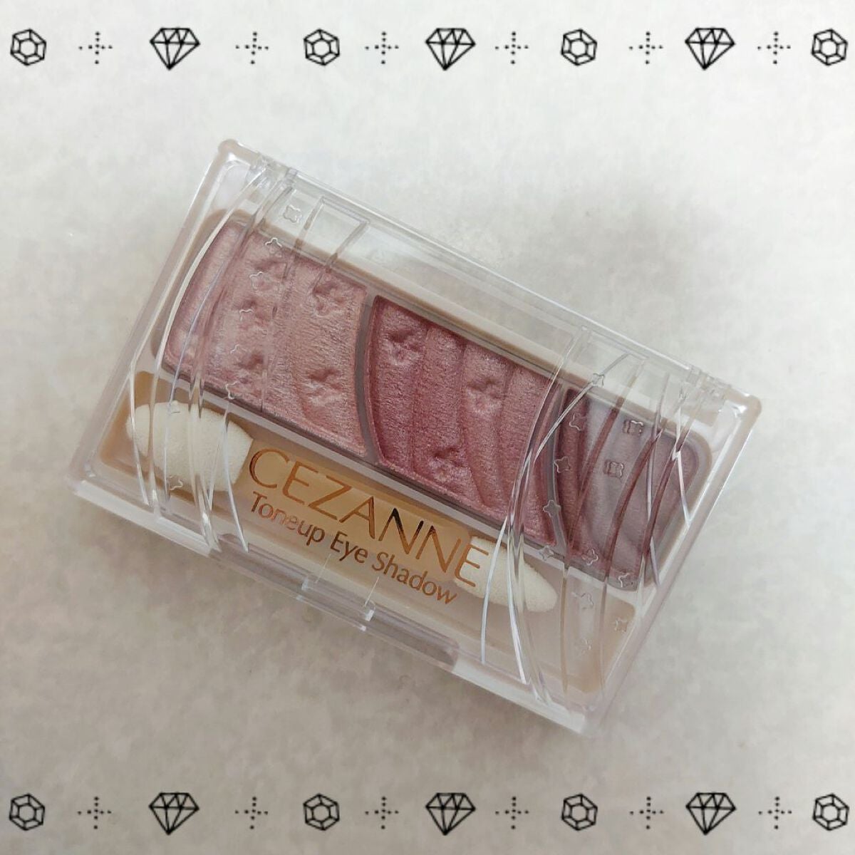 トーンアップアイシャドウ/CEZANNE/アイシャドウパレットを使ったクチコミ(1枚目)