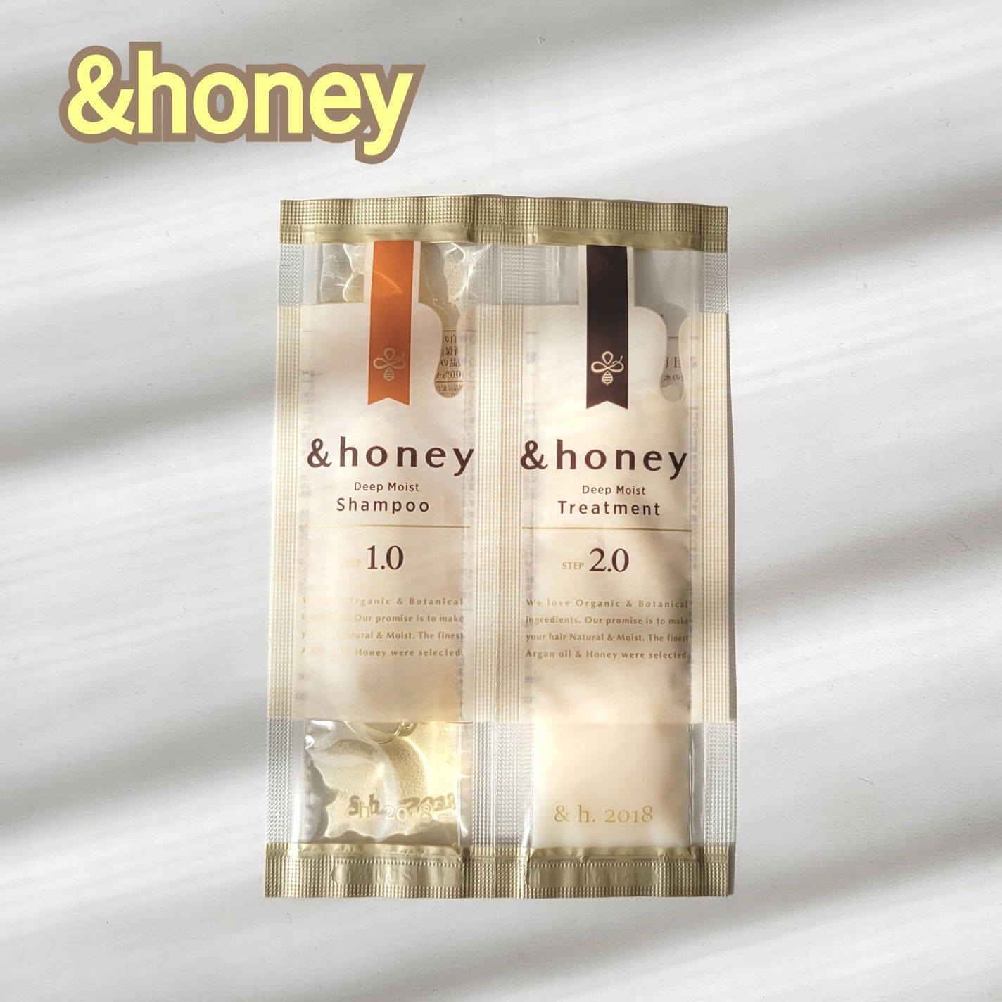 ディープモイスト シャンプー1.0/ヘアトリートメント2.0/&honey/市販シャンプーを使ったクチコミ(1枚目)