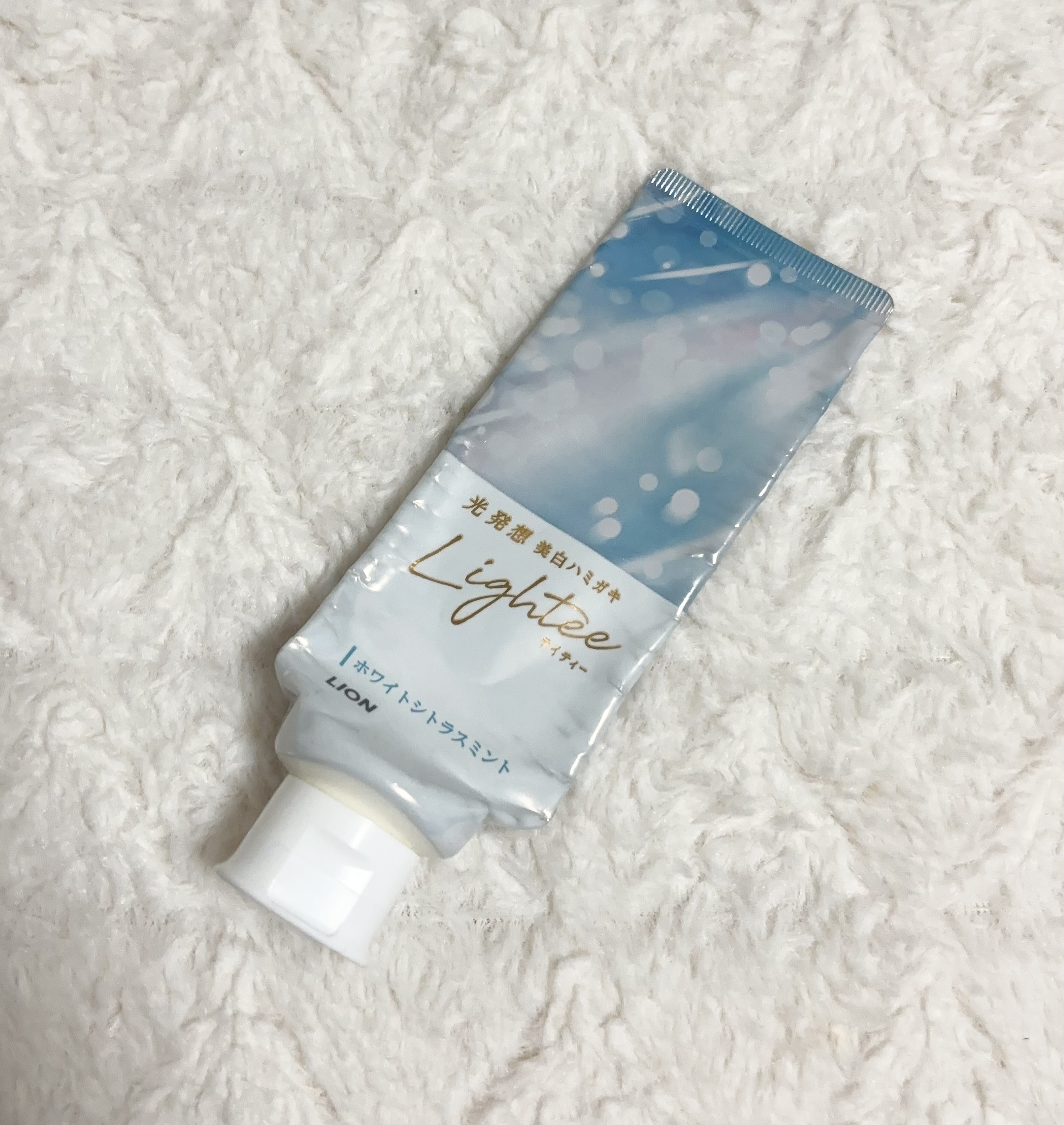 Lighteeハミガキ  ホワイトシトラスミント 100g/ライオン/歯磨き粉を使ったクチコミ（1枚目）