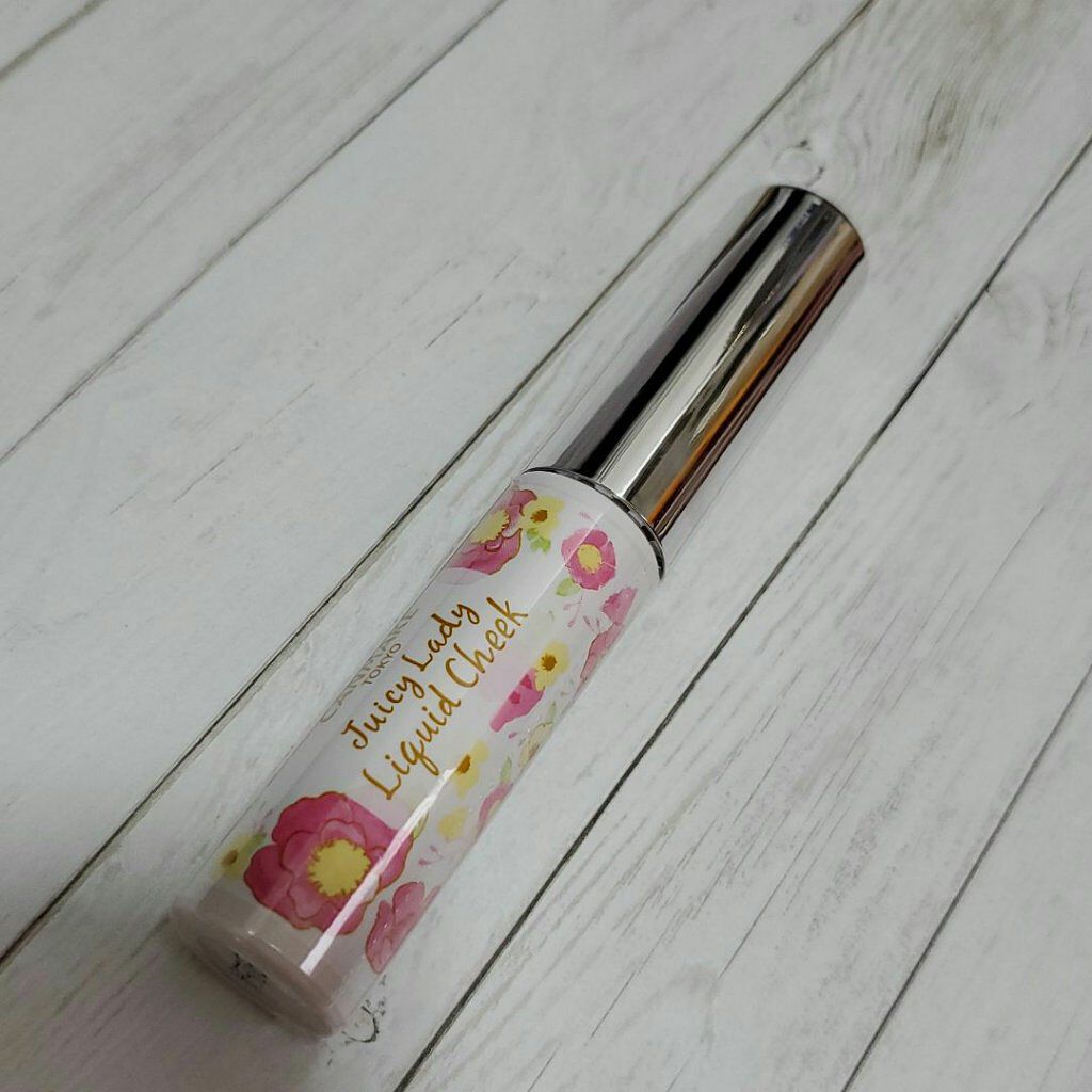 ジューシーレディリキッドチーク/キャンメイク/リキッドチークを使ったクチコミ（1枚目）