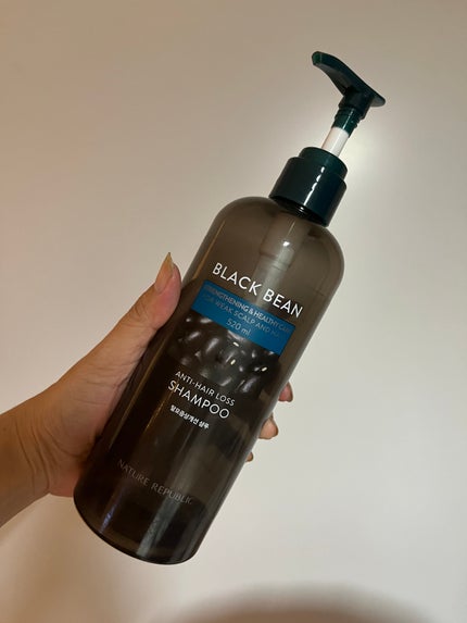 ブラックビーン ヘアシャンプー/ネイチャーリパブリック/市販シャンプーを使ったクチコミ(2枚目)