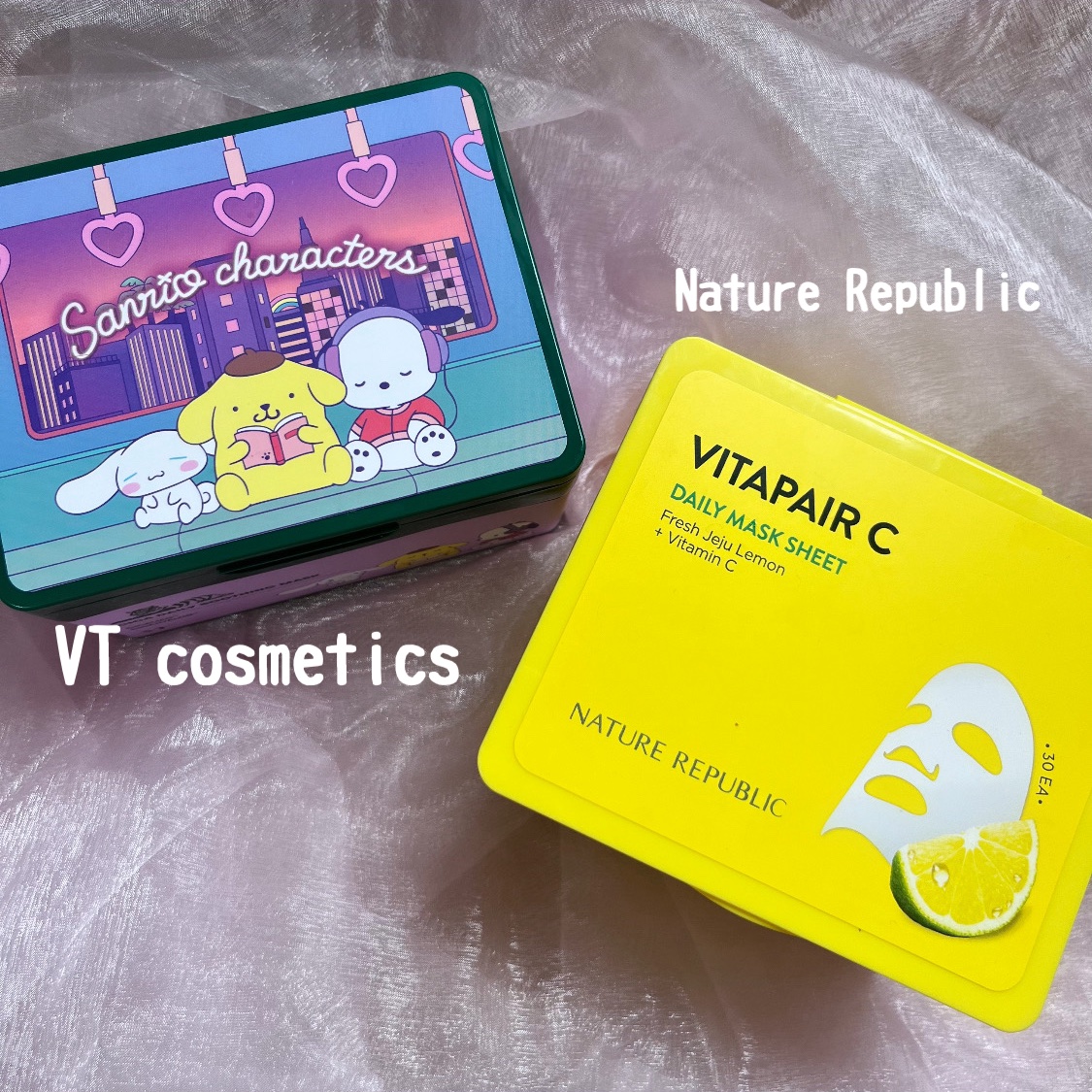 CICA デイリースージングマスク サンリオキャラクターズコラボデザイン 30枚/VT/シートマスク・パックを使ったクチコミ（2枚目）