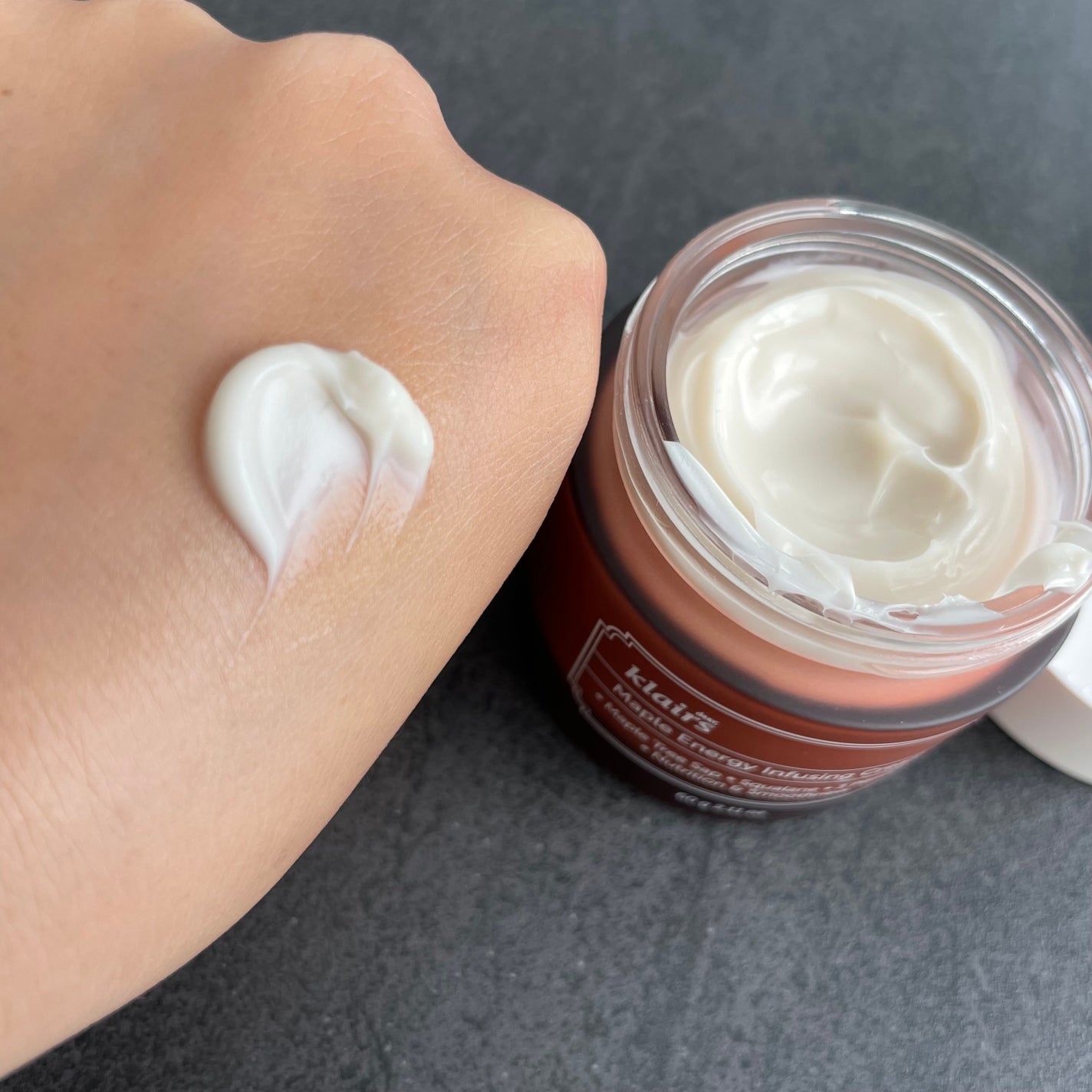 メープルエナジーインフュージングクリーム/Klairs/フェイスクリームを使ったクチコミ(2枚目)