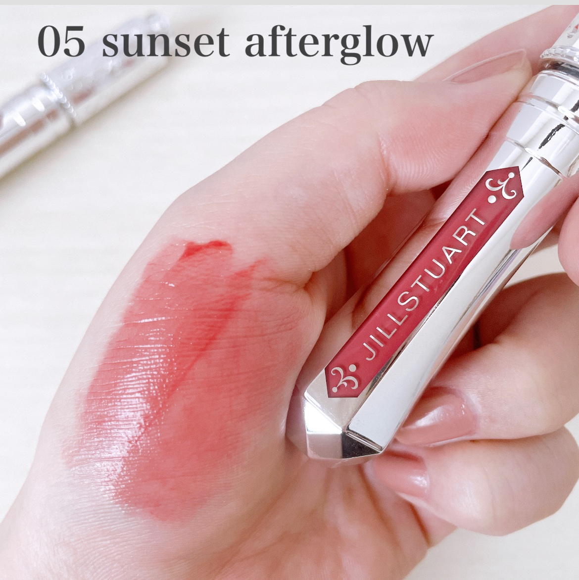 ジルスチュアート タイムレスグロウ ルージュティント/JILL STUART/リップティントを使ったクチコミ（2枚目）