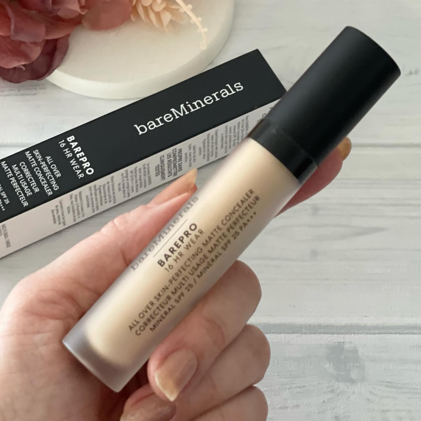 ベアプロ 16HR オールオーバー コンシーラー SPF25（PA+++）/bareMinerals/リキッドコンシーラーを使ったクチコミ（2枚目）