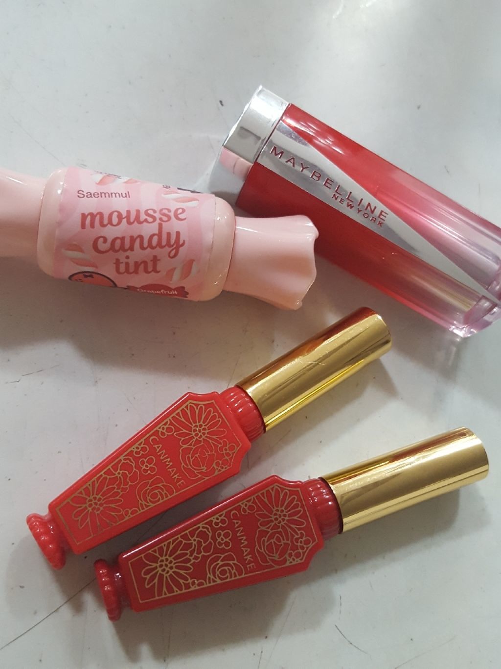 リップティントシロップ/キャンメイク/リップティントを使ったクチコミ(1枚目)