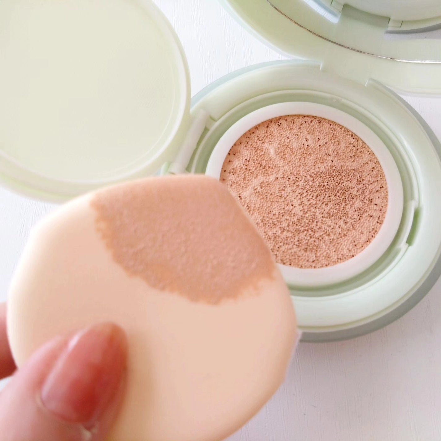 シカ クリア カバー クッション/ブラン/クッションファンデーションを使ったクチコミ(3枚目)