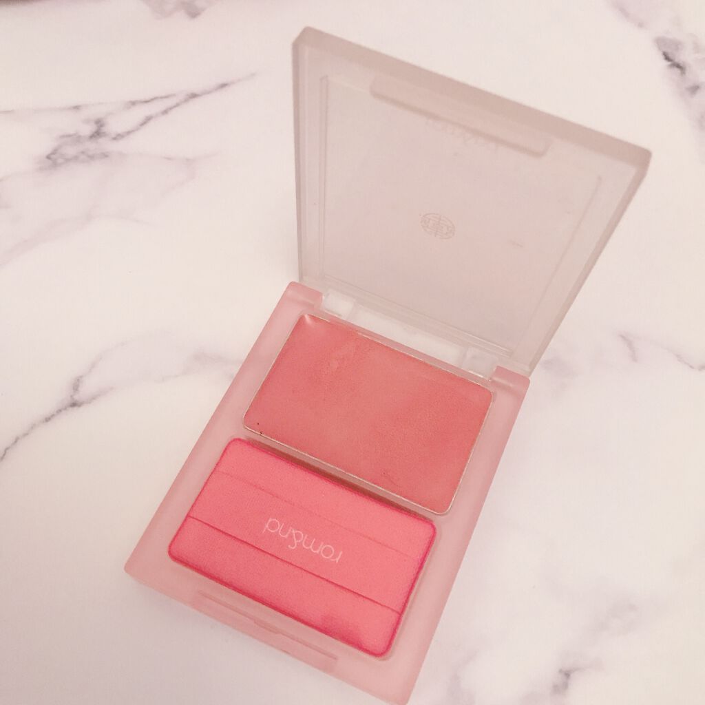 シースルーメルティングチーク/rom&nd/ジェル・クリームチークを使ったクチコミ（2枚目）