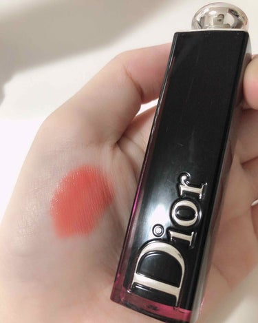 ディオール アディクト ラッカー スティック 447 サン バレー（生産終了）/Dior/口紅を使ったクチコミ（2枚目）