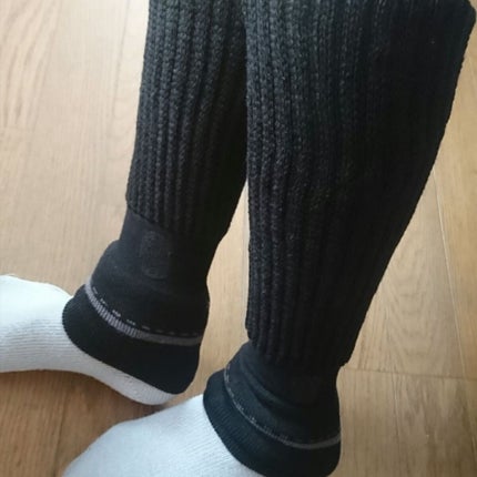まるでこたつ レディース レッグウォーマー/靴下サプリ/暖かい靴下を使ったクチコミ(5枚目)