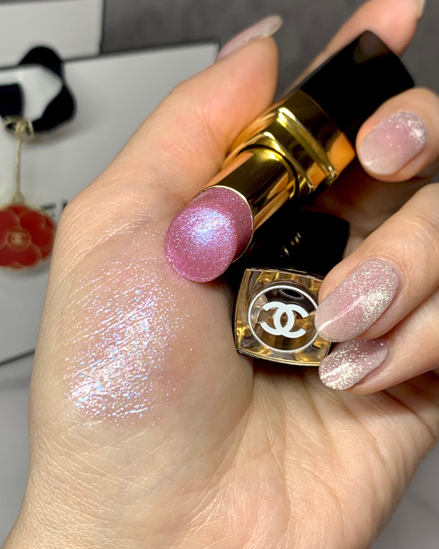 ルージュ ココ フラッシュ/CHANEL/口紅を使ったクチコミ(5枚目)