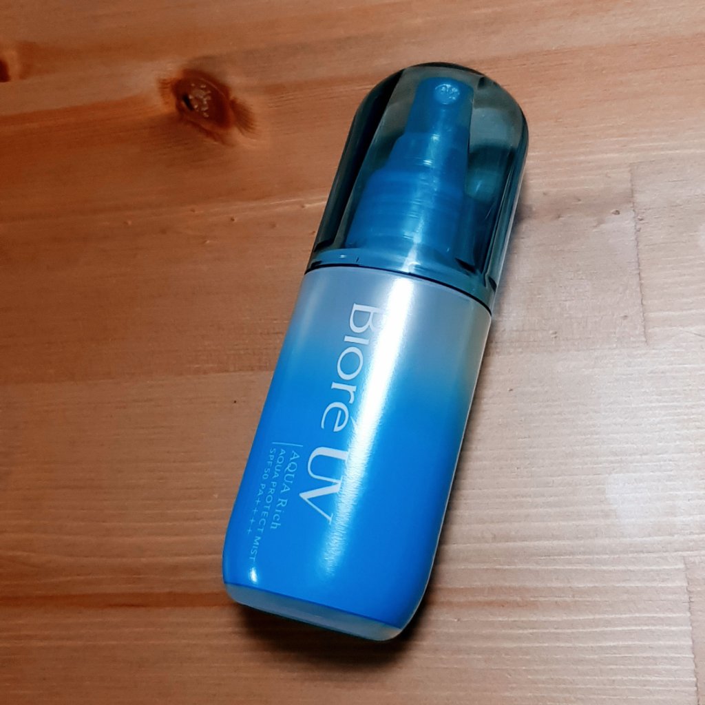 ビオレUV アクアリッチ アクアプロテクトミスト/ビオレ/日焼け止めミスト・スプレーを使ったクチコミ（1枚目）