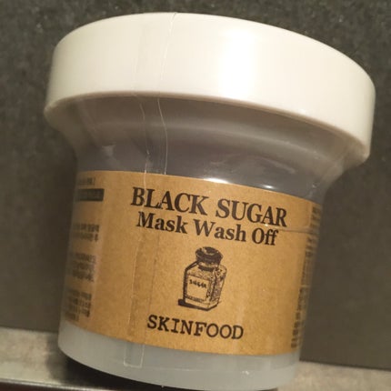 ブラックシュガーマスク ウォッシュオフ/SKINFOOD/洗い流すパック・マスクを使ったクチコミ(1枚目)