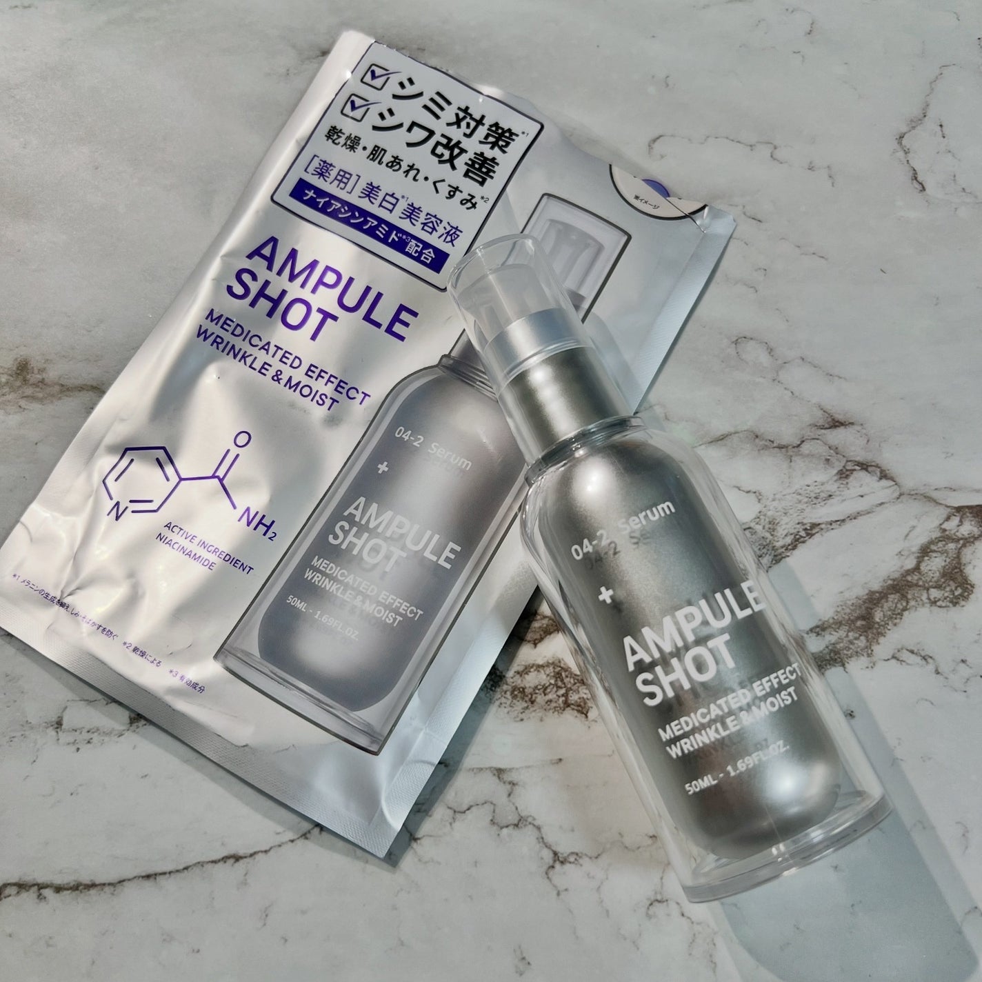薬用 エフェクト リンクル&モイスト セラム/AMPULE SHOT/美容液を使ったクチコミ(1枚目)