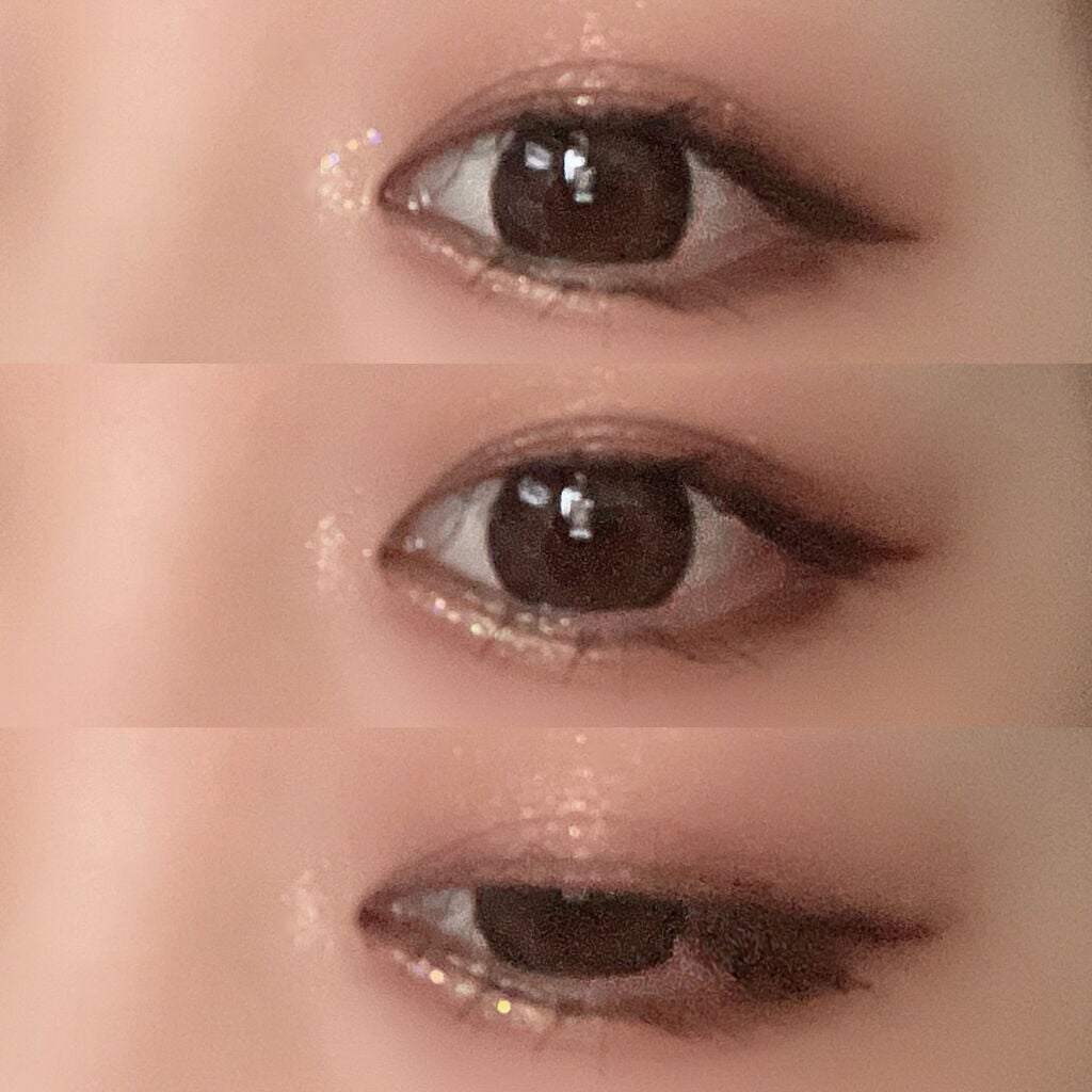 リキッド グリッター シャドウ/rom&nd/グリッターを使ったクチコミ(1枚目)