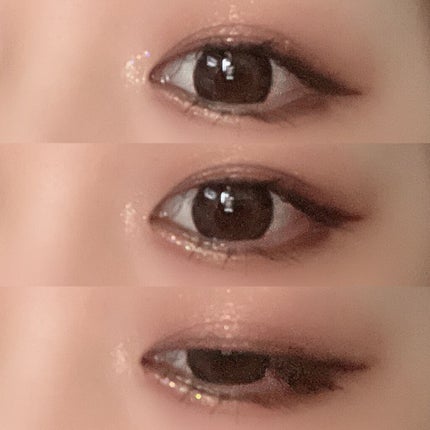 リキッド グリッター シャドウ/rom&nd/グリッターを使ったクチコミ(1枚目)