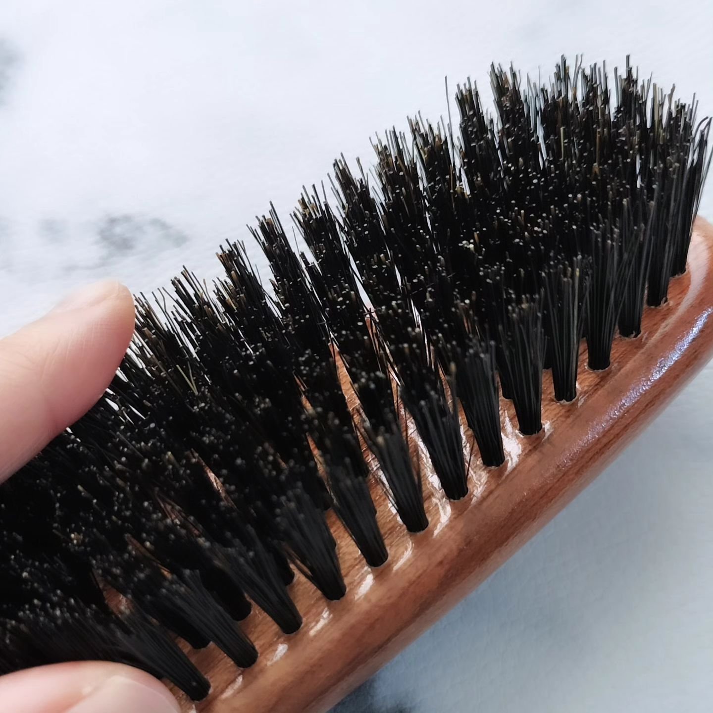 ミディアムブリッスルヘアブラシ/G.B.KENT/ヘアブラシを使ったクチコミ（3枚目）