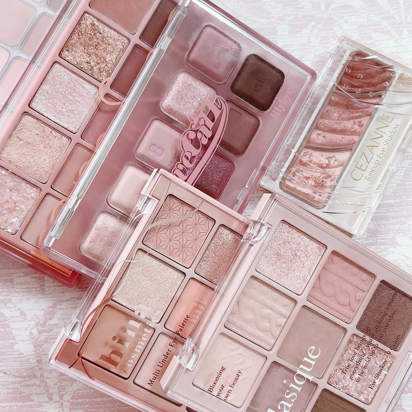 マルチアンダーアイパレット/hina cosmetics/アイシャドウパレットを使ったクチコミ（3枚目）