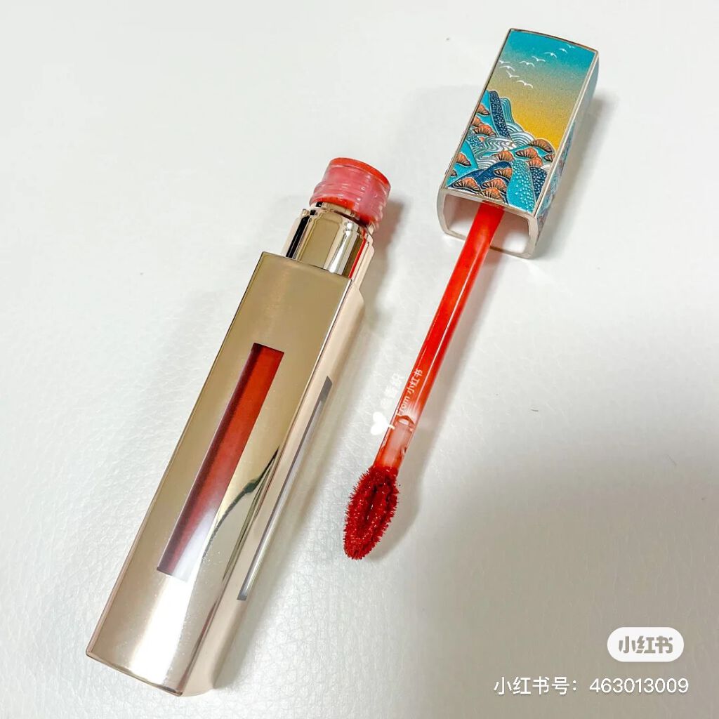 卡婷 长相思 轻羽唇釉/CATKIN/口紅を使ったクチコミ（2枚目）