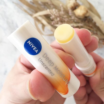 ニベア ディープモイスチャーリップ メルティタイプ/ニベア/リップクリームを使ったクチコミ(2枚目)