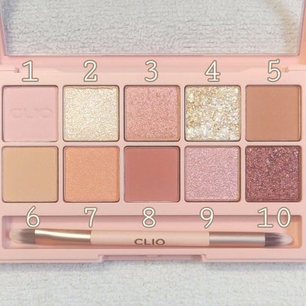 プロ アイ パレット/CLIO/アイシャドウパレットを使ったクチコミ(2枚目)