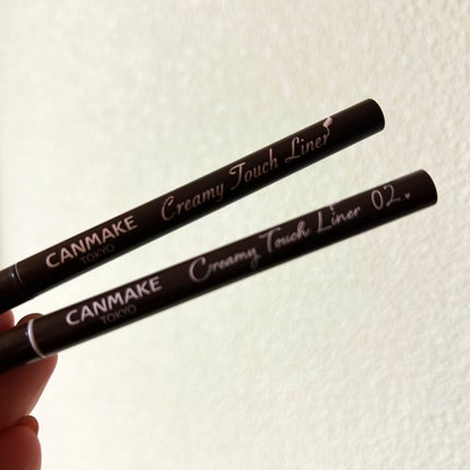 クリーミータッチライナー/キャンメイク/ジェルアイライナーを使ったクチコミ(1枚目)