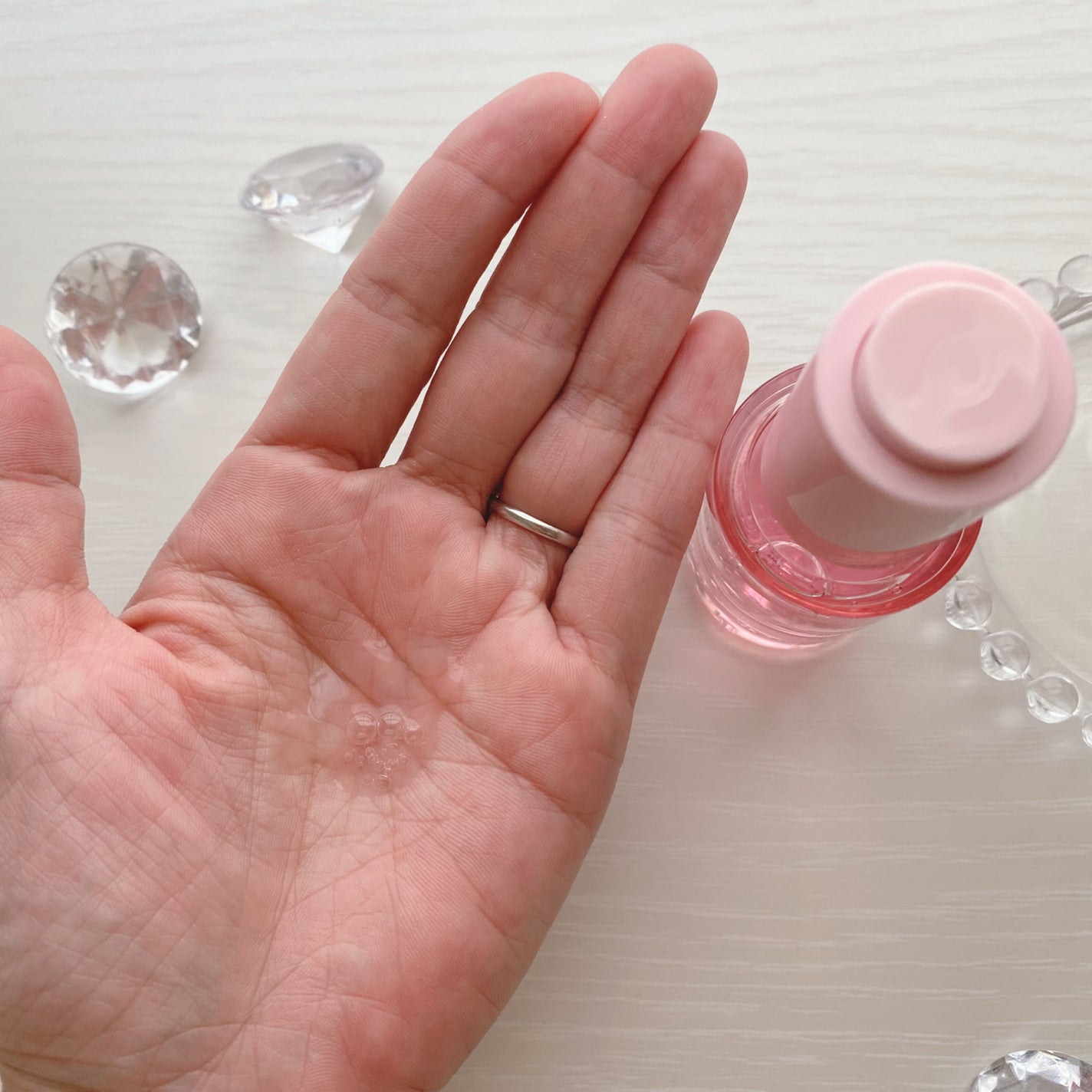 ピンクティーツリーシナジーセラム/APLIN/美容液を使ったクチコミ(6枚目)