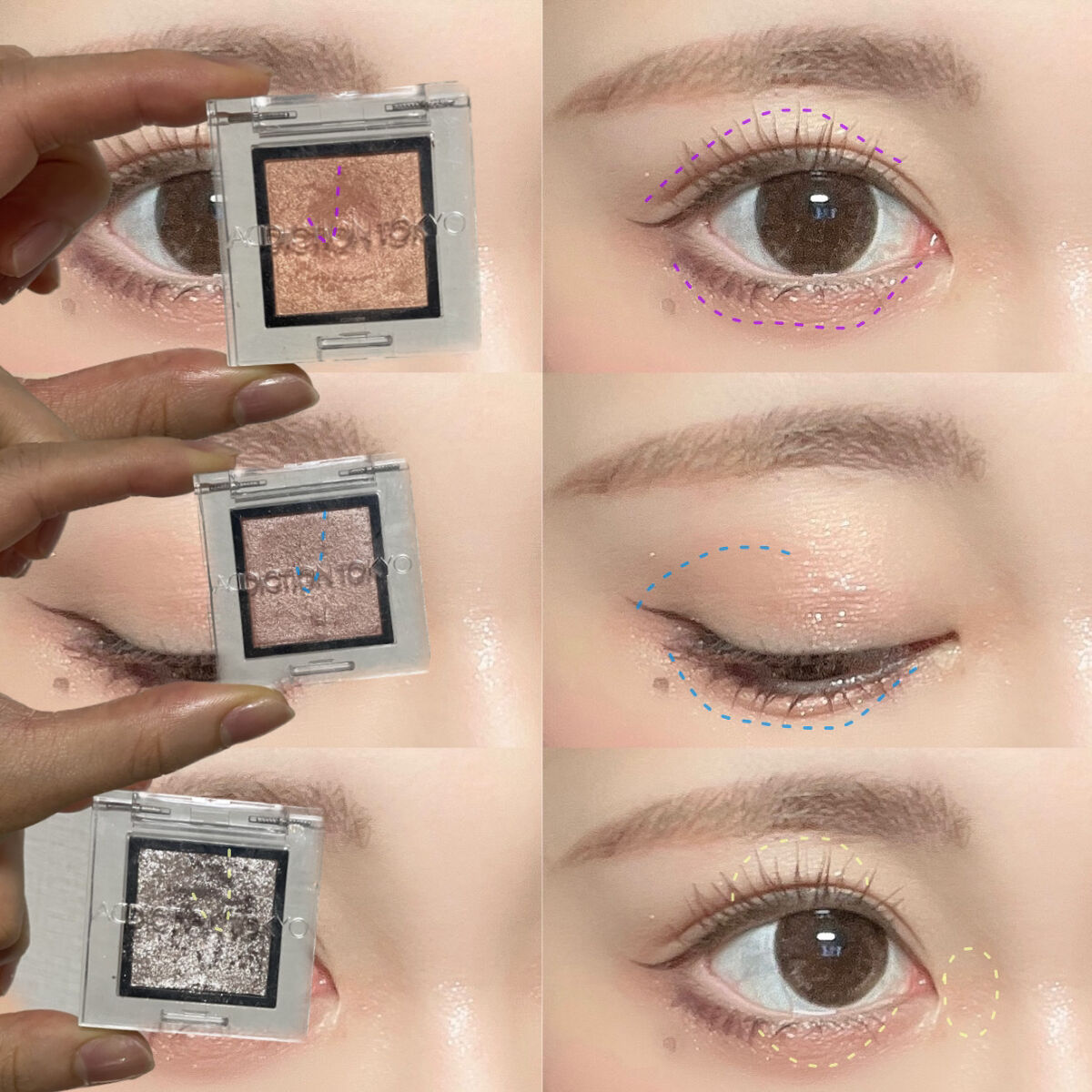 アディクション ザ アイシャドウ スパークル/ADDICTION/単色アイシャドウを使ったクチコミ（3枚目）