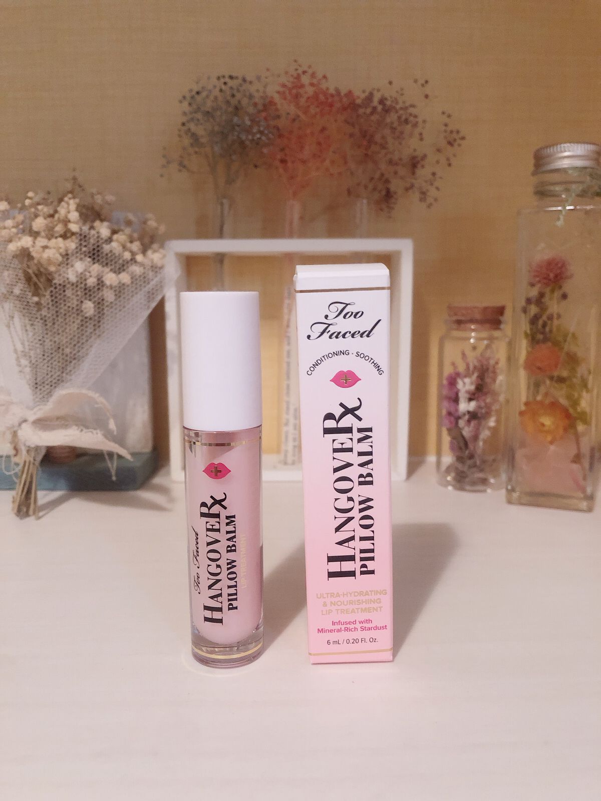 ～トゥー フェイスド ハングオーバー～ ピロー バーム リップ トリートメント/Too Faced/リップ美容液を使ったクチコミ（1枚目）