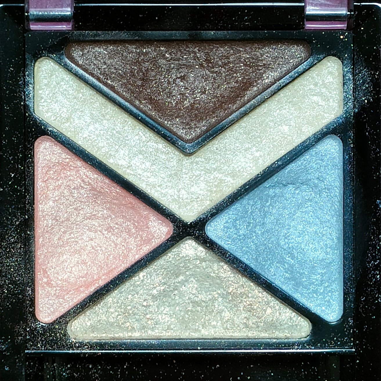 ハイパーダイヤモンド シャドウ MX-S2/MAYBELLINE NEW YORK/アイシャドウパレットを使ったクチコミ（3枚目）