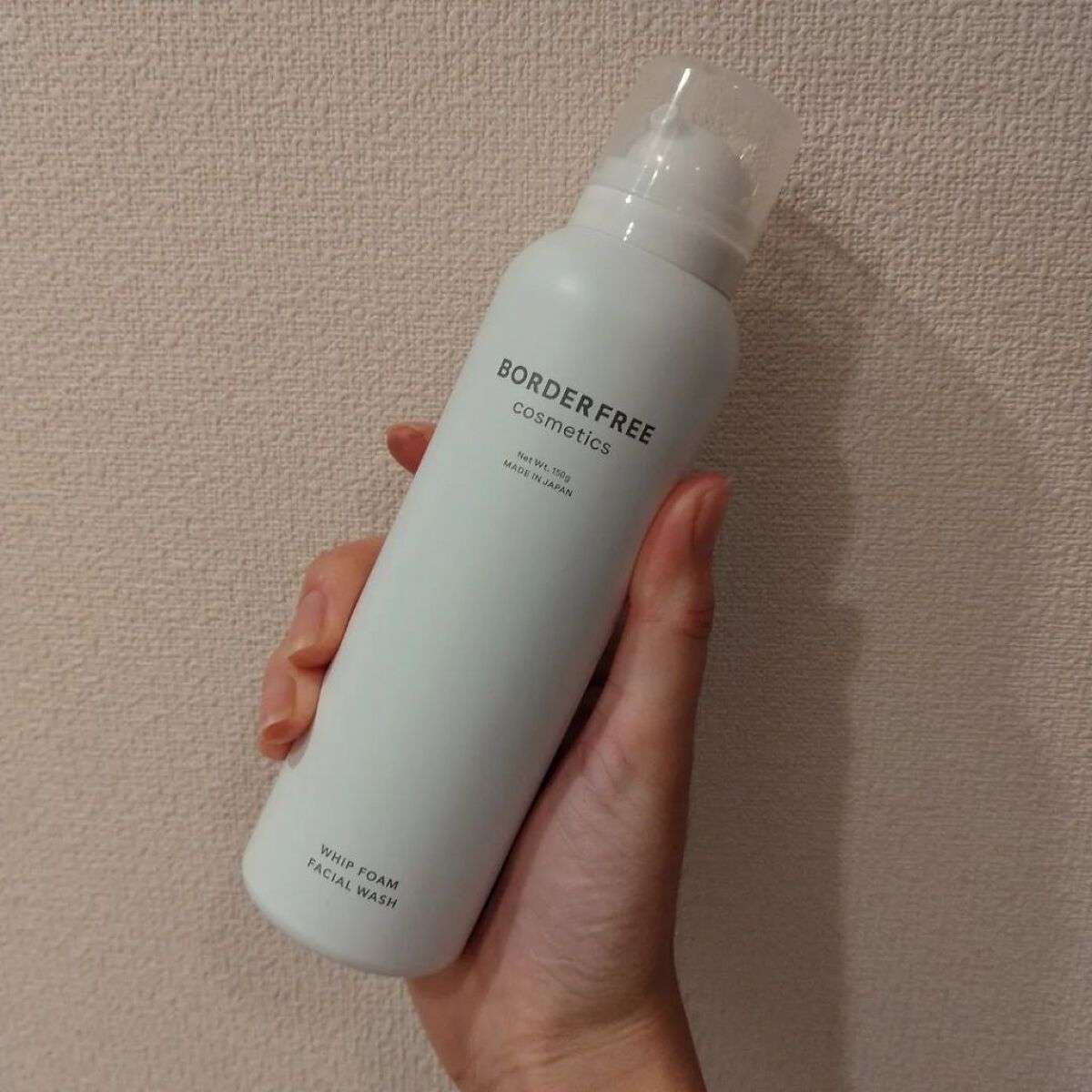 ホイップフォームフェイシャルウォッシュ/BORDER FREE cosmetics/洗顔フォームを使ったクチコミ（2枚目）