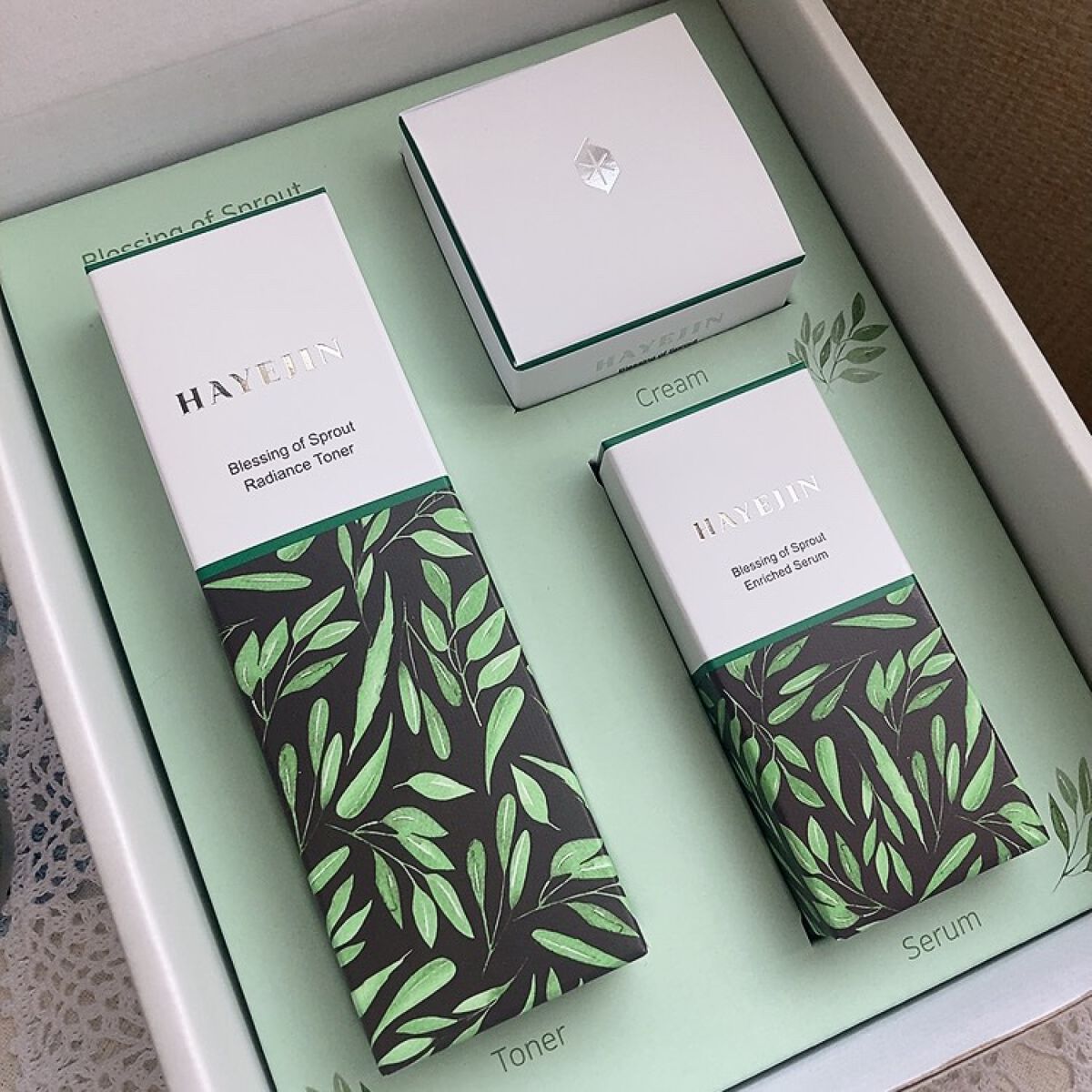 ブレッシングオブスプラウトラディアンストナー/HAYEJIN/化粧水を使ったクチコミ（2枚目）