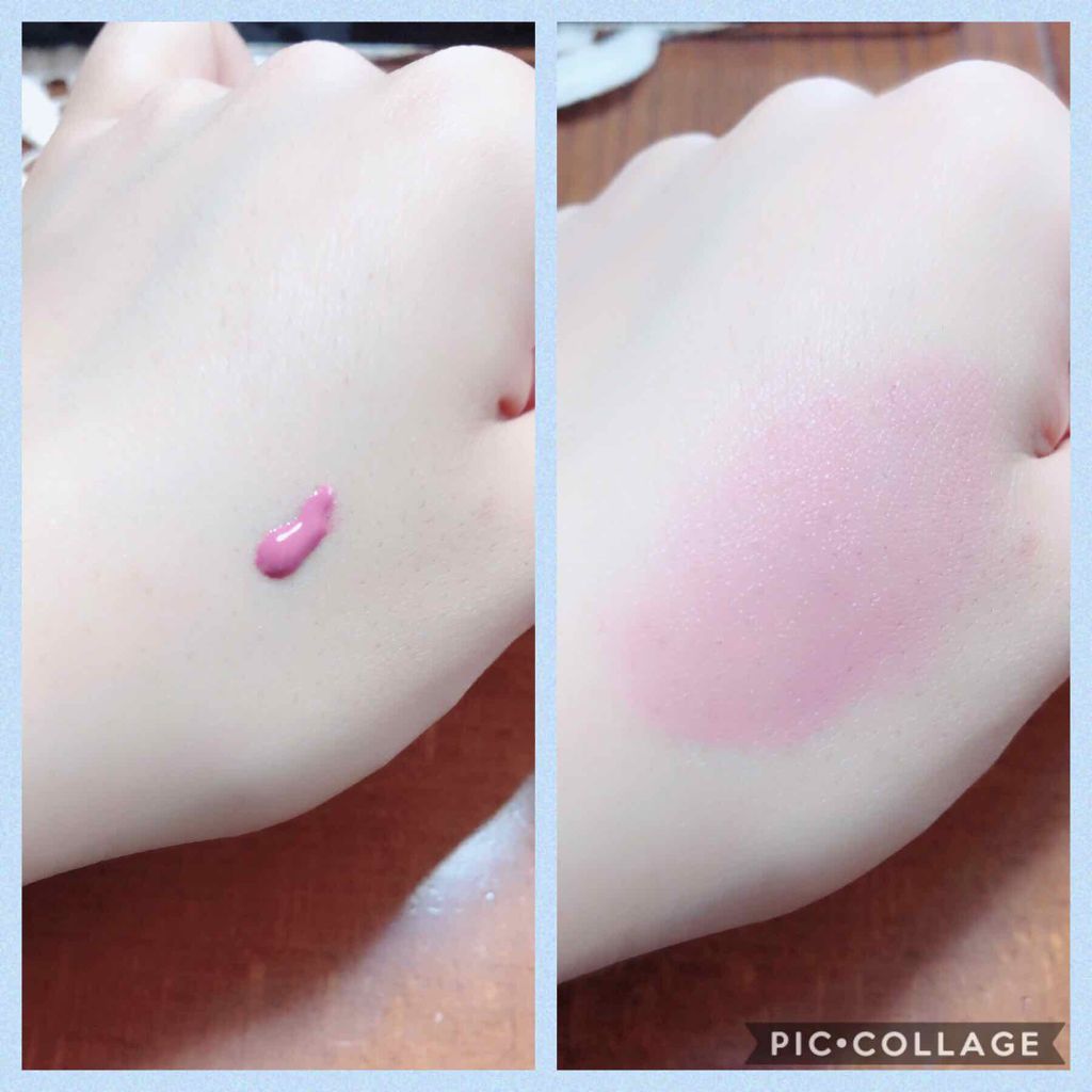 カラフルドローイング ウォーターカラーチーク/ETUDE/リキッドチークを使ったクチコミ(2枚目)