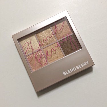 オーラクリエイション/BLEND BERRY/アイシャドウパレットを使ったクチコミ（7枚目）