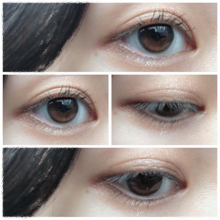 グリッター シャドウ カラー/rom&nd/グリッターを使ったクチコミ(4枚目)