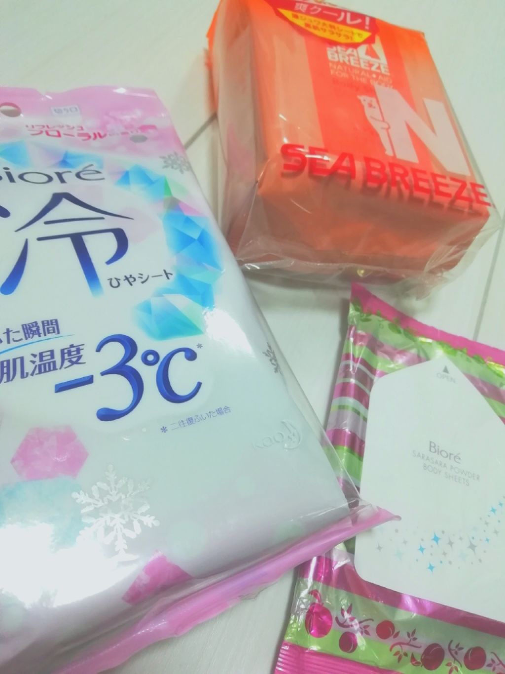 ボディシート (せっけん)/シーブリーズ/ボディシートを使ったクチコミ(1枚目)