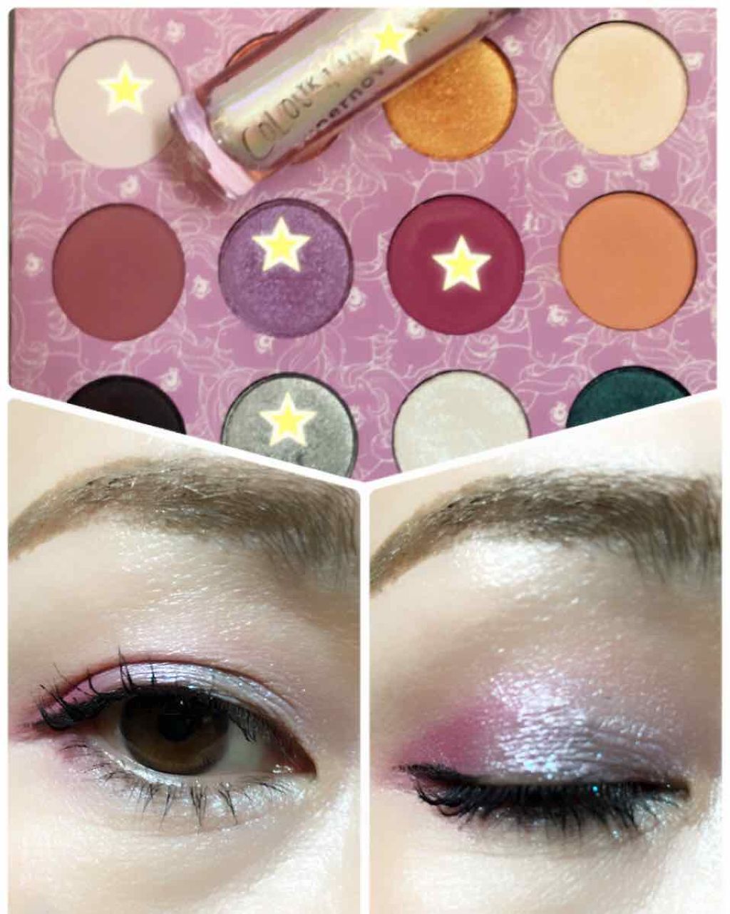 My Little Pony eyeshadow palette/ColourPop/アイシャドウパレットを使ったクチコミ（1枚目）